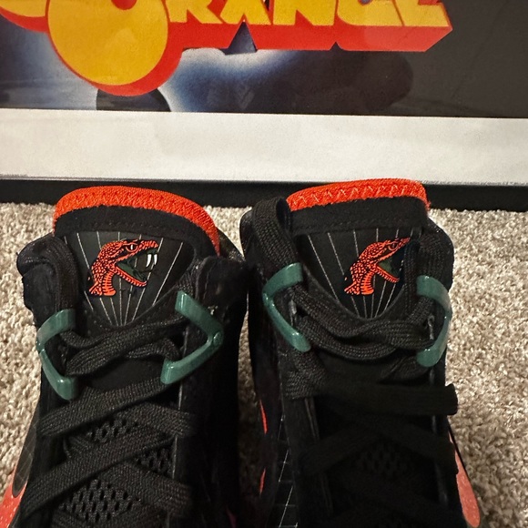 New Nike Lebron 7 Retro Florida A&M University Rattlers-Size.8.5 & 9 - Picture 4 of 8